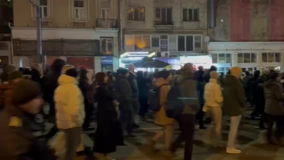 Протестни действия срещу Борислав Сарафов в София