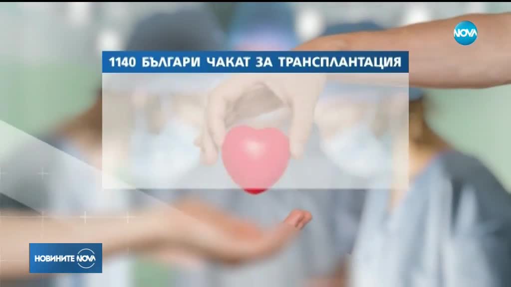 Над 1100 българи чакат за трансплантация