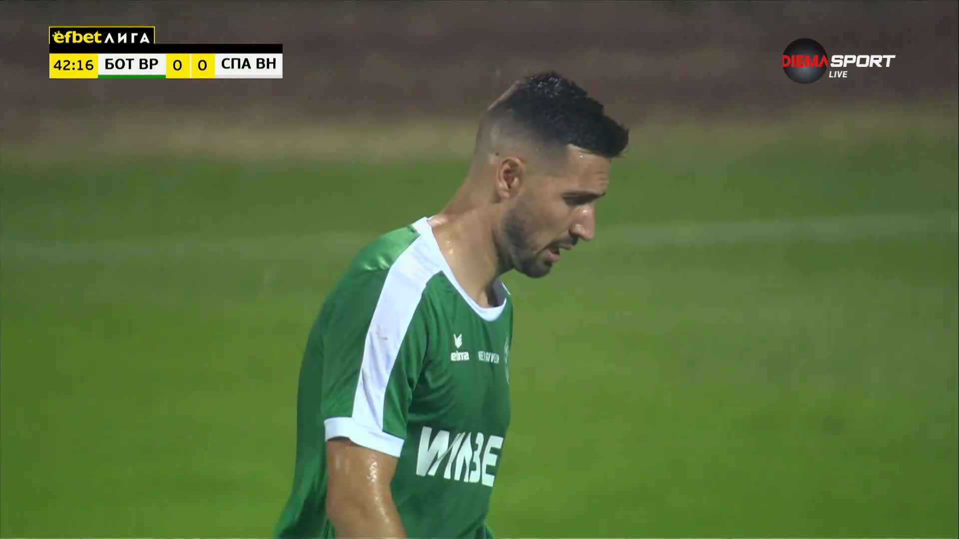 Ботев Враца - Спартак Варна 0:0 /първо полувреме/