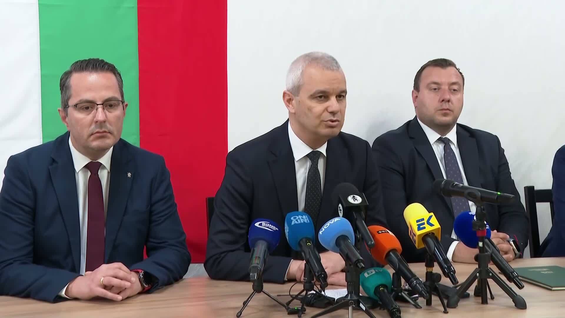 Костадин Костадинов: На изборите победи желанието за спокойствие