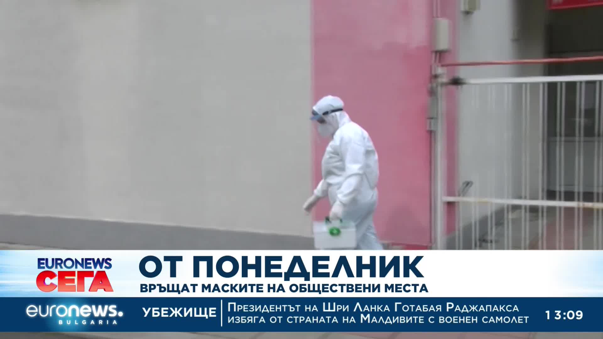 Предлагат връщане на задължителните маски на обществени места от понеделник