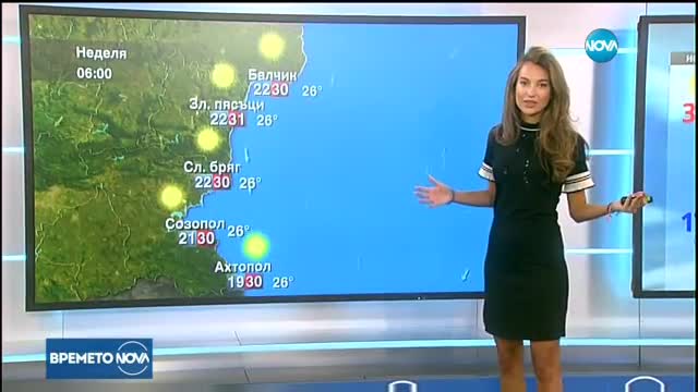 Прогноза за времето (20.08.2017 - обедна емисия)