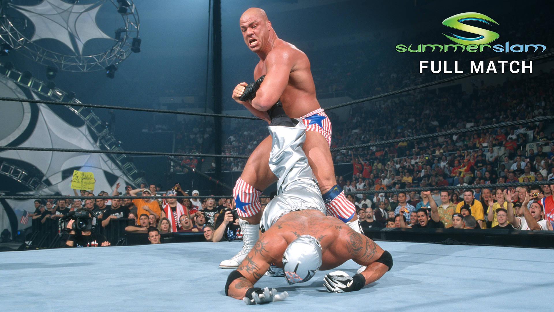 Рей Мистерио vs. Кърт Енгъл: SummerSlam 2002 (Целият мач)