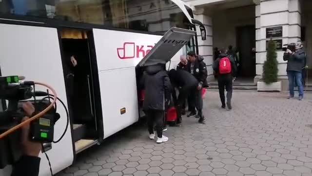 Играчите на ЦСКА също пристигнаха на ''Васил Левски''