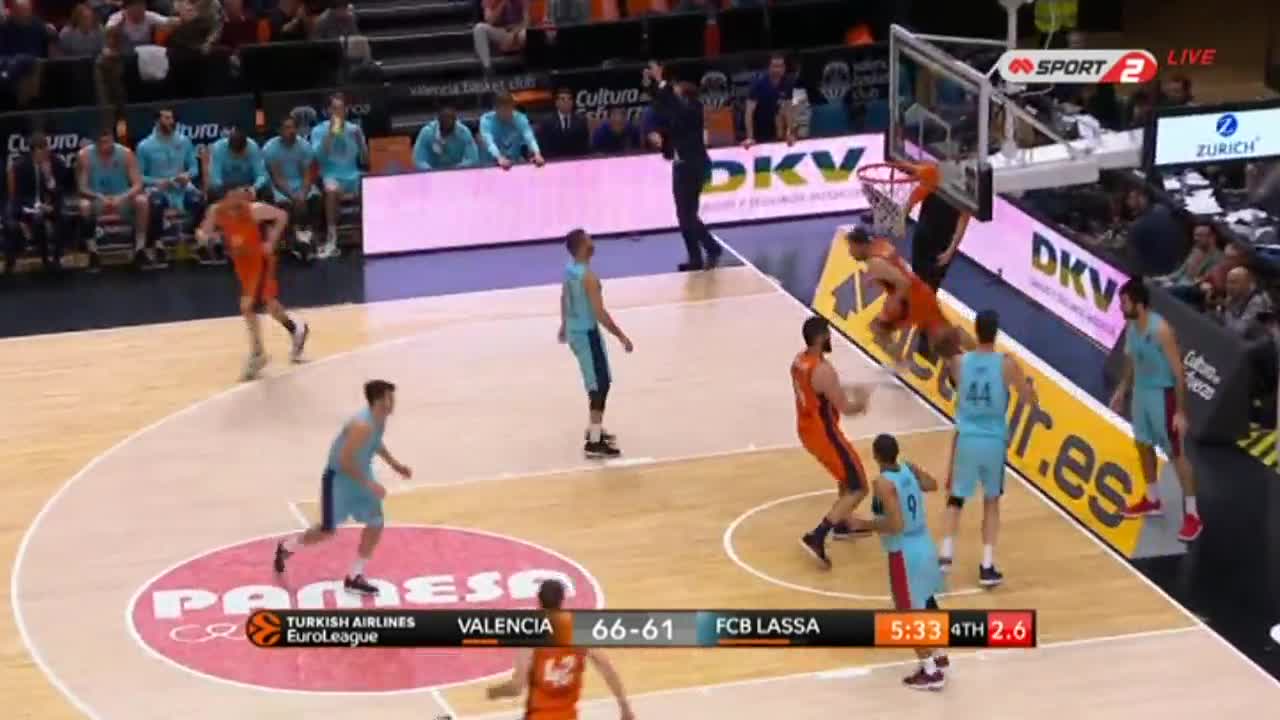 Валенсия - Барселона 81:76 /репортаж/