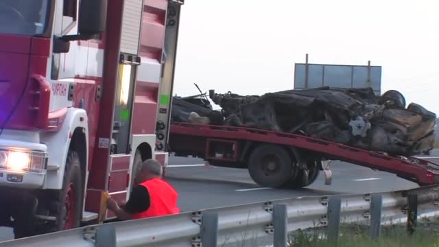 Шофьор загина при жестока катастрофа на „Тракия”
