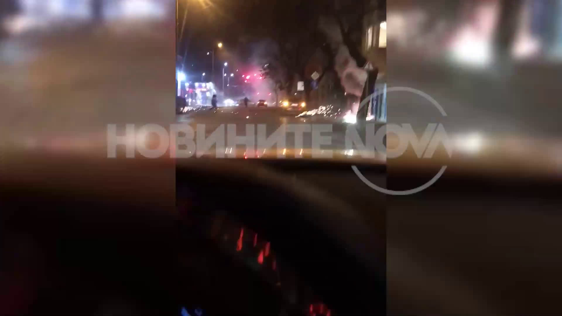 Пожар избухна в магазин за фойерверки в Пловдив