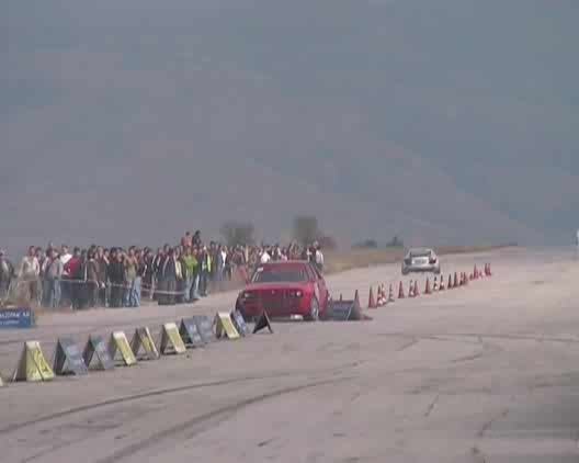 Lancia Delta Integrale Drag Accident (дупница 19.10.2008)