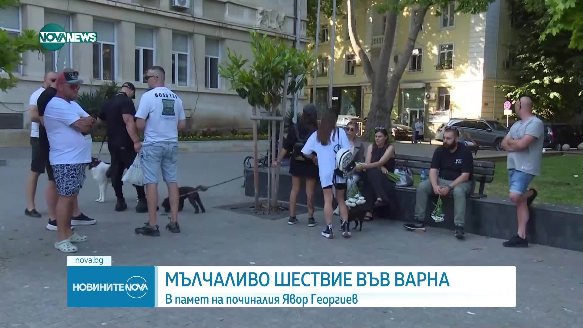 Мълчаливо шествие във Варна в памет на починалия Явор Георгиев
