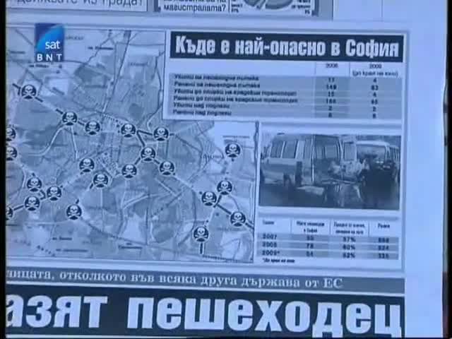 Да те сгазят на пешеходна пътека!!! 