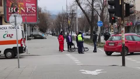 Велосипедист пострада в Благоевград