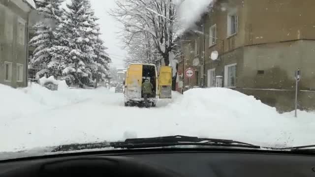 Непочистени пътища в Берковица