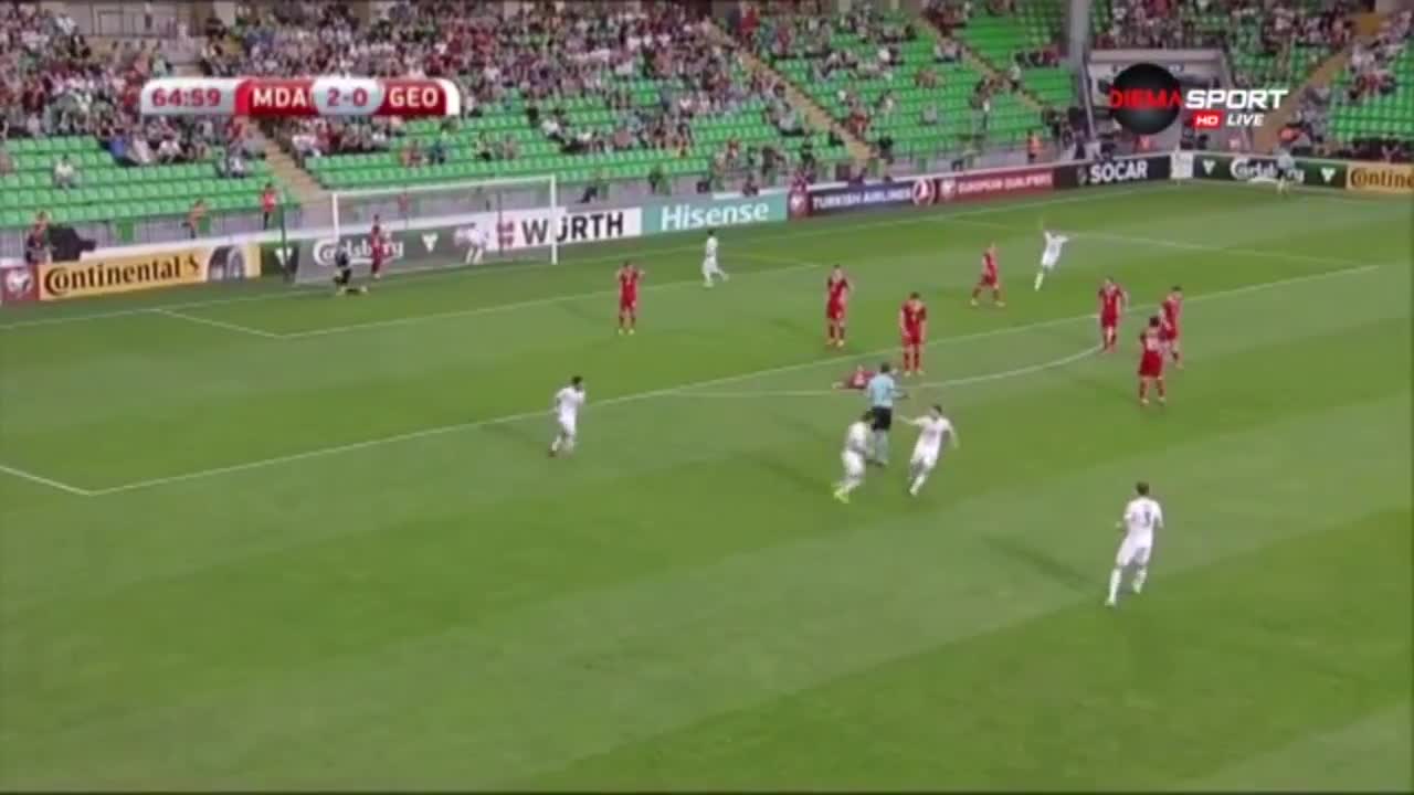 Молдова - Грузия 2:2 /репортаж/