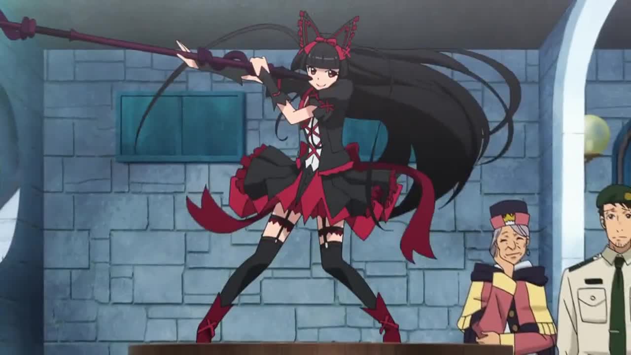 Gate Jieitai Kanochi nite, Kaku Tatakaeri - Enryuu-hen 07 Бг Субс