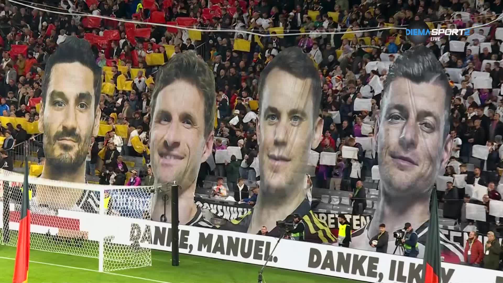 Германия се преклони пред четири легенди