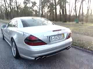 Мерцедес Sl55 Amg Earthquake