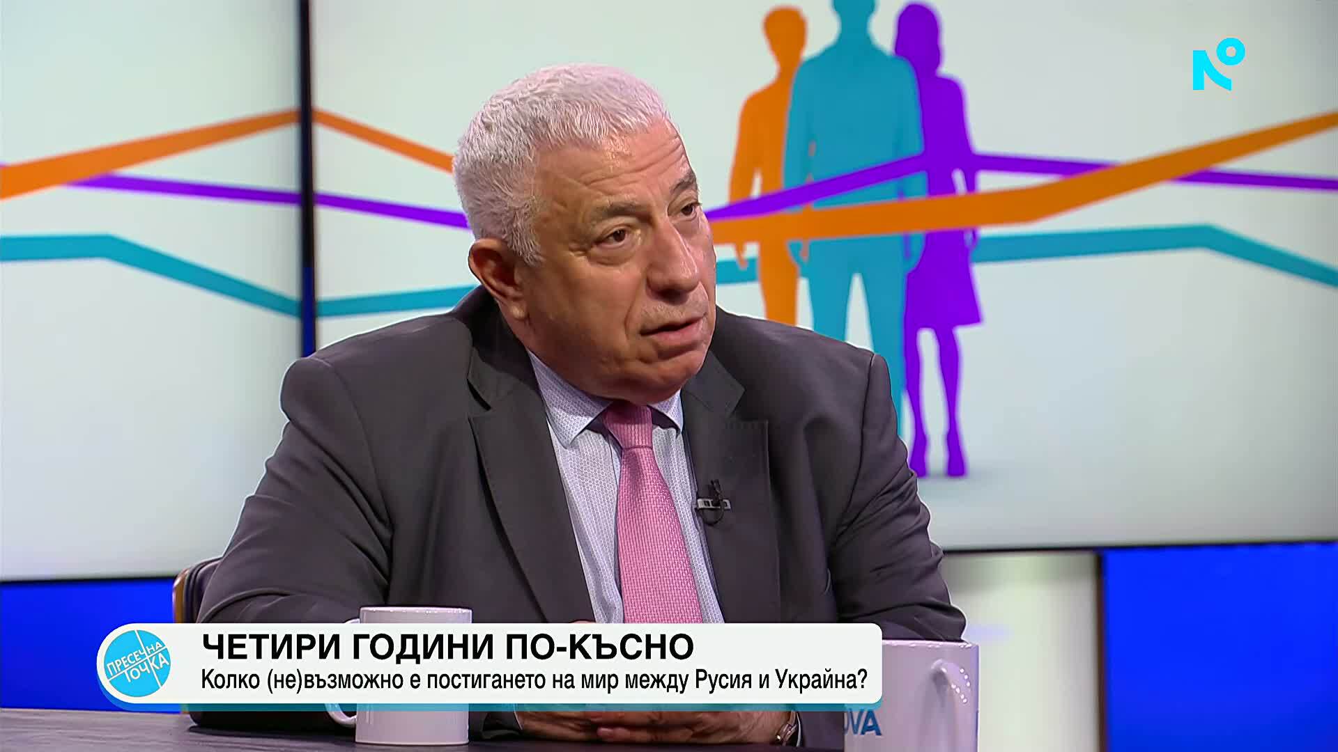 Валерий Тодоров: Очаквам ескалация на войната между Русия и Украйна