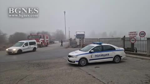 Камион се взриви на митницата в Казанлък, започва оглед