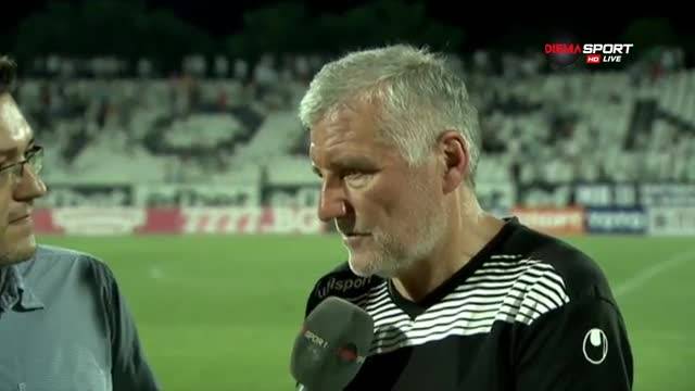 Мнението на Войн Войнов след равенството с Левски