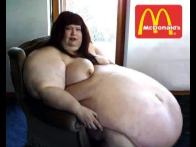 Най - дебелата жена на света!!! Яла е много Mc Donalts :d