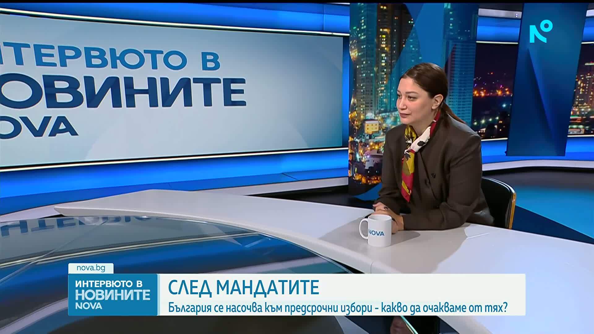 Евелина Славкова: С искането на Радев за референдум  за еврото видяхме ясно трупане на политически капитал
