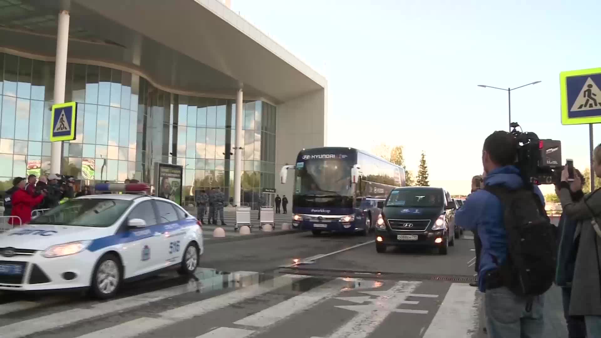 Посрещнаха Уругвай с хялб и сол в Нижни Новгород