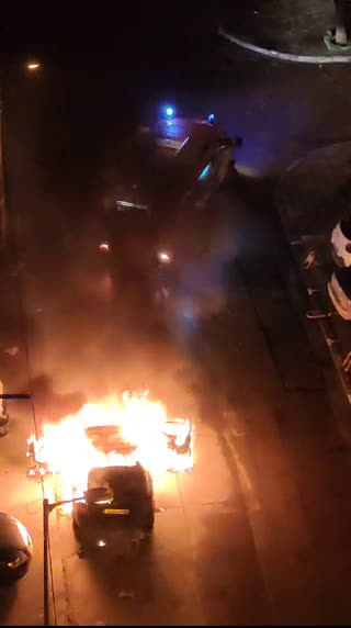 От"Моята новина": Запален автомобил в град Варна