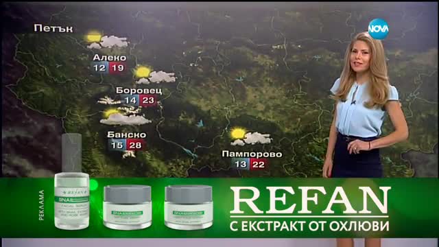 Прогноза за времето (29.07.2016 - сутрешна)