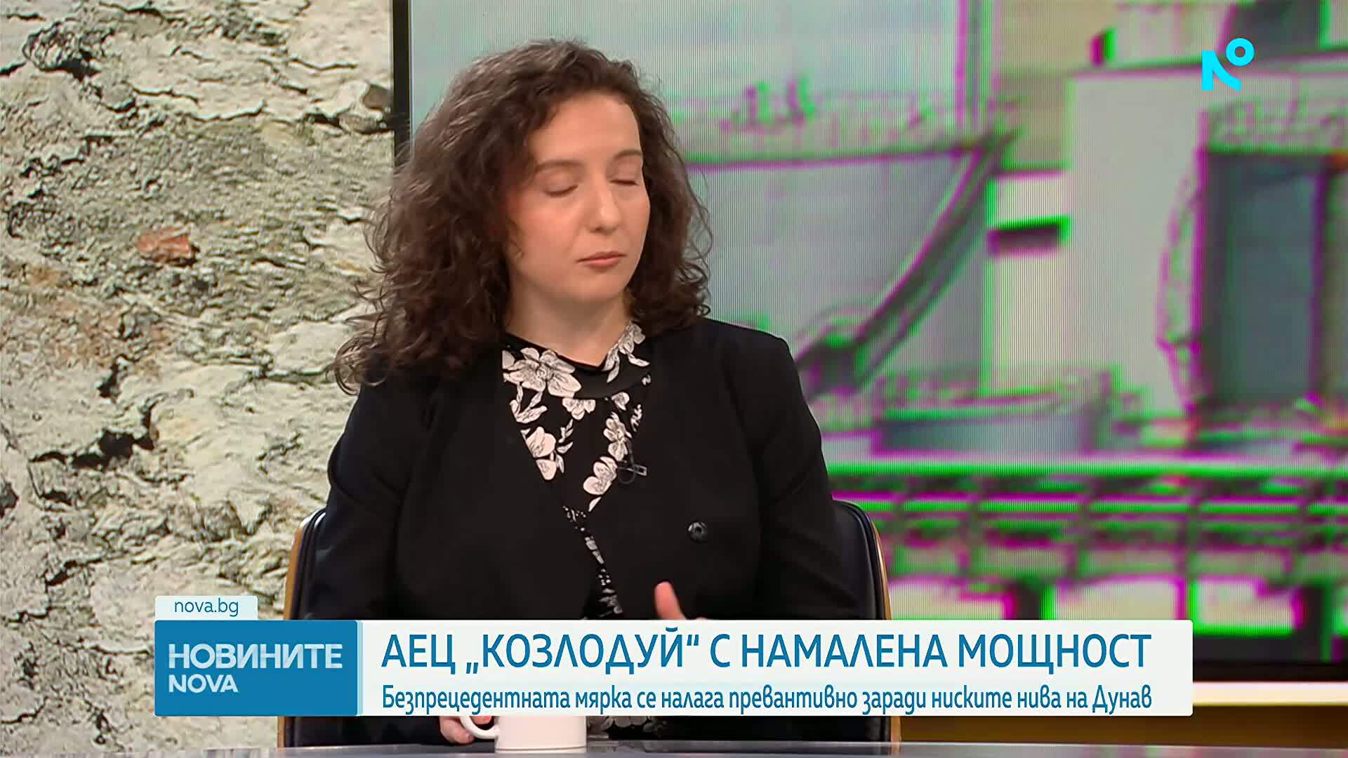 От днес АЕЦ "Козлодуй" е с намалена мощност заради ниското ниво на Дунав