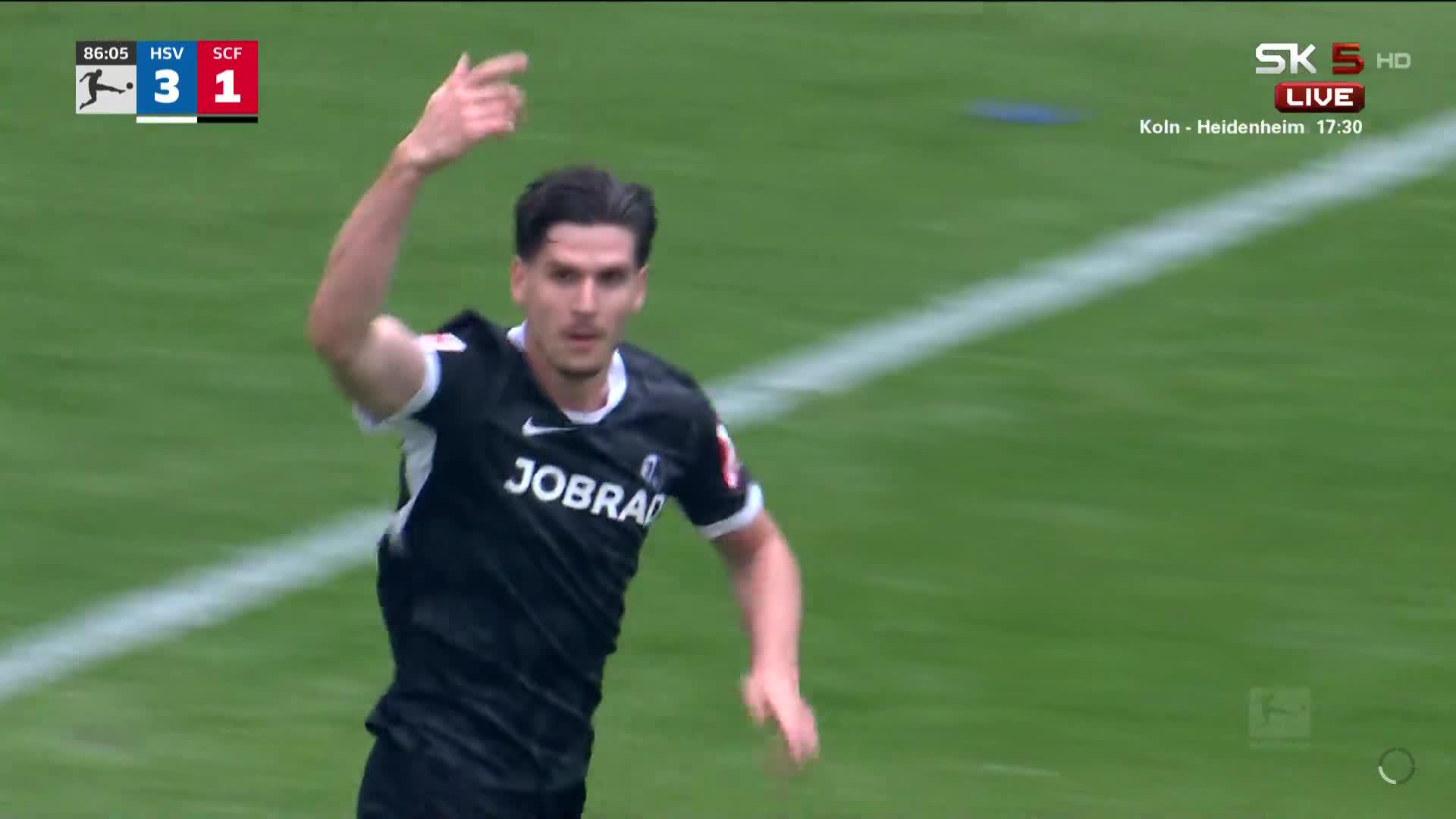 Хамбургер - Фрайбург 3:2 /репортаж/