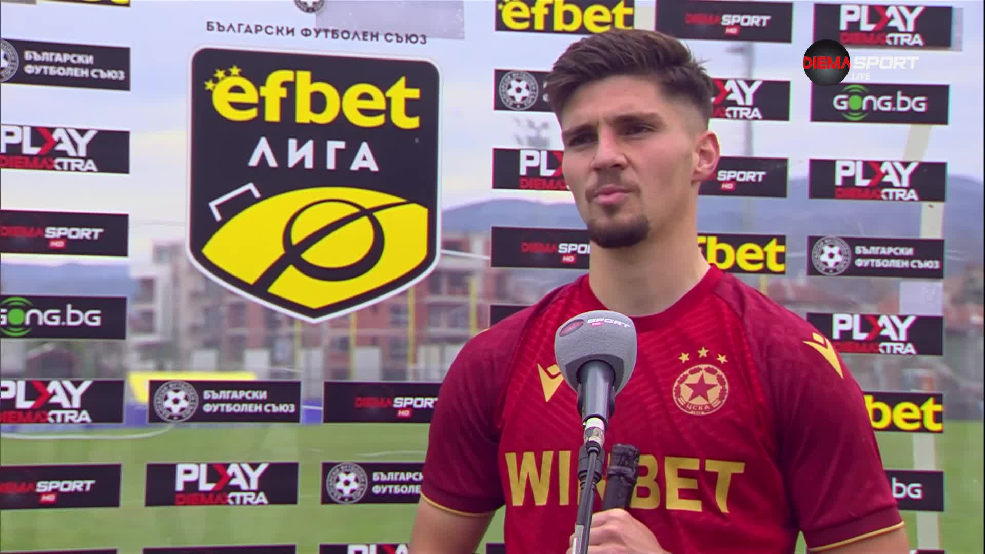 Християн Петров с дебютен гол и с дебютна награда за играч на мача