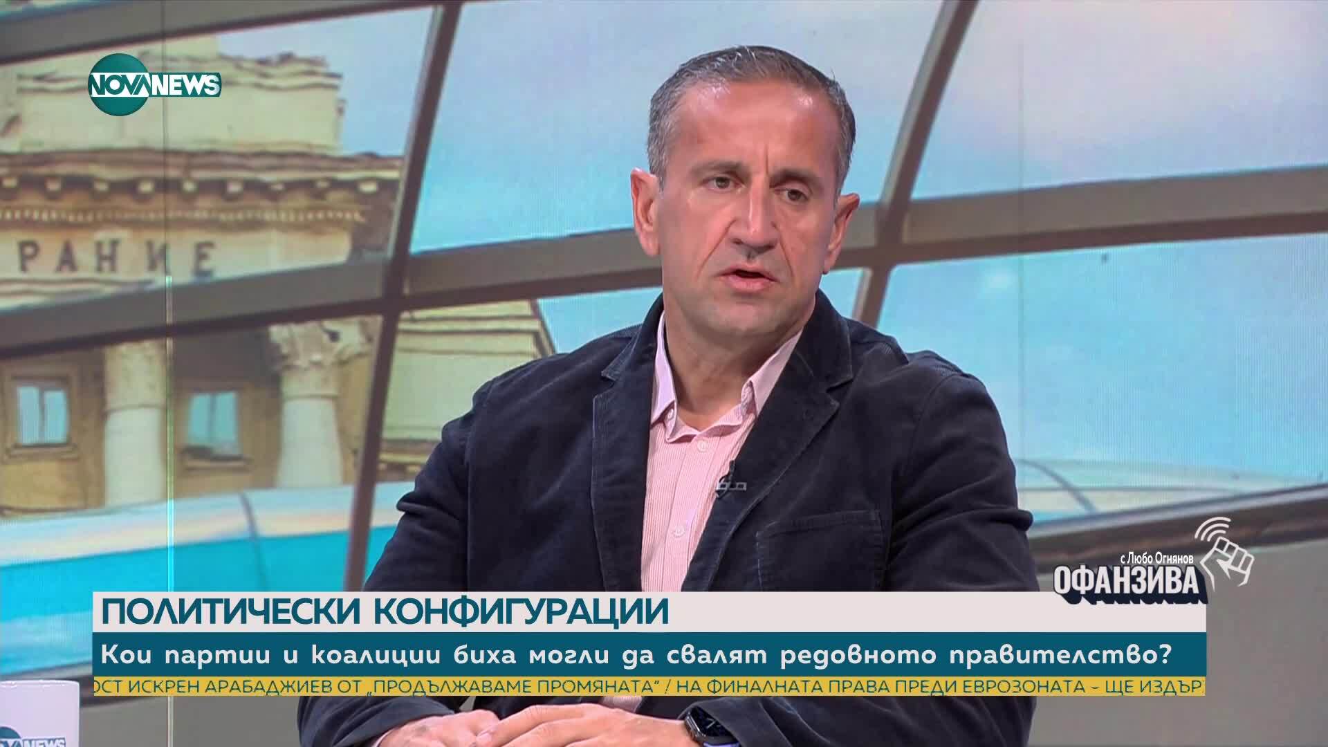 Правителството на малцинството и коалицията на желаещите.
