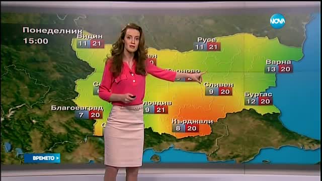 Прогноза за времето (08.05.2016 - централна)