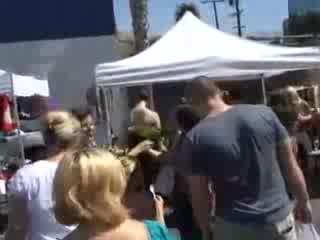 Selena Gomez & Family Farmers Market
