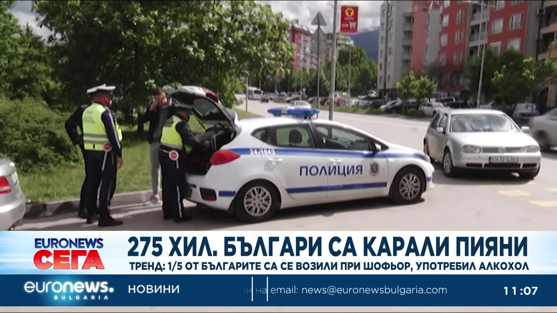 „Тренд“: Всеки пети българин се е возил при пиян шофьор
