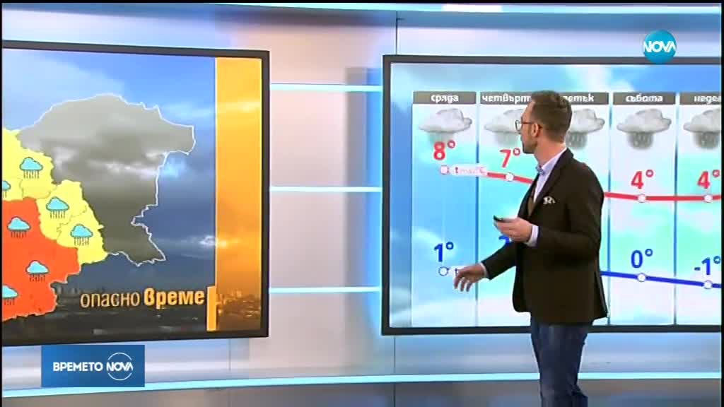Прогноза за времето (23.01.2019 - обедна емисия)