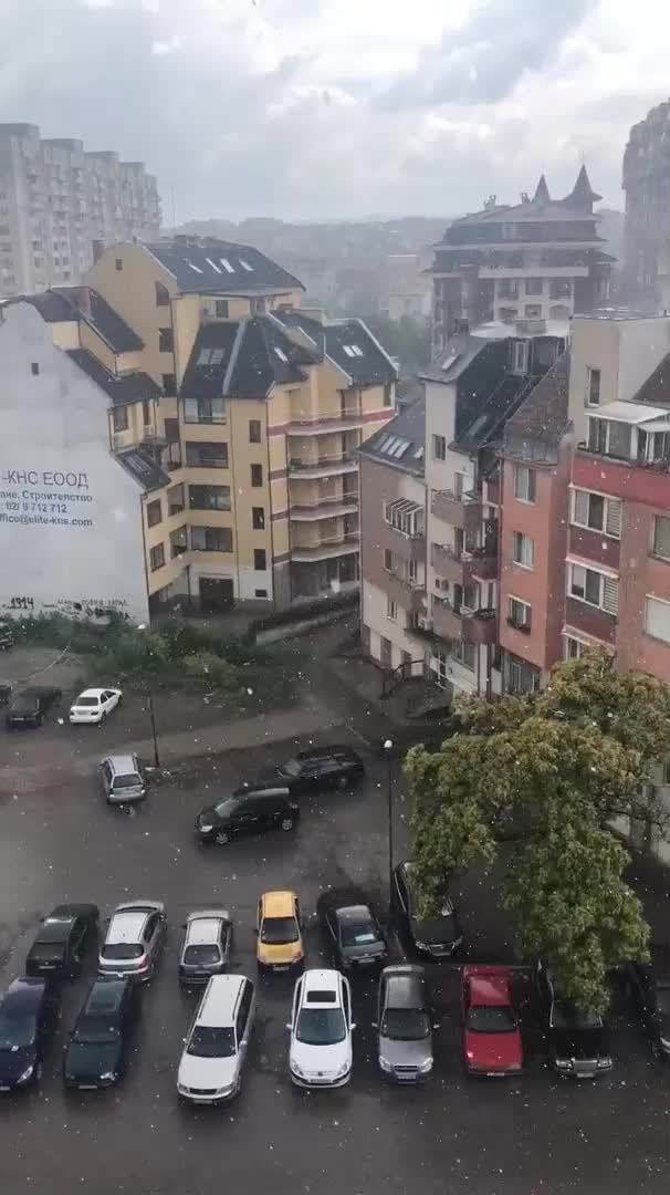 Едър дъжд в София