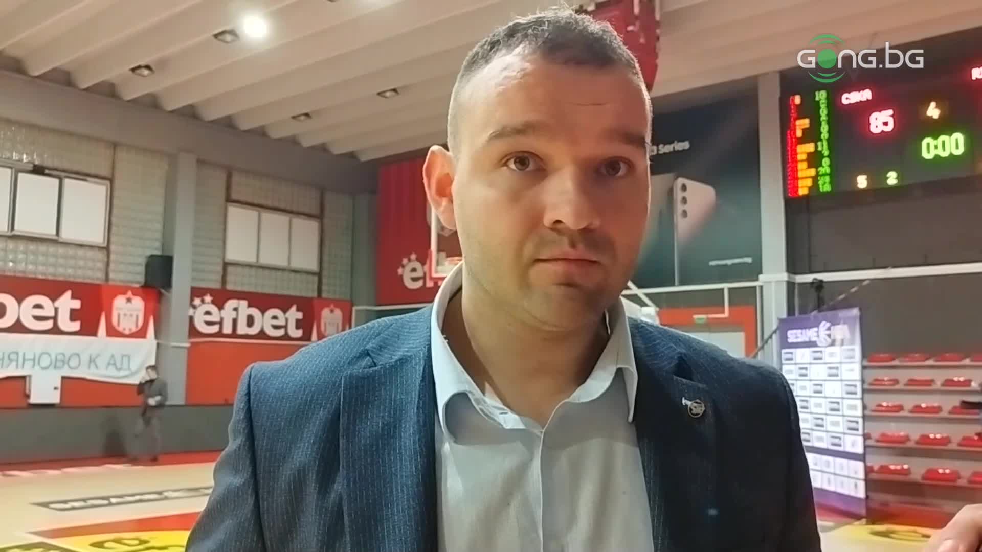 Киров: Показахме характер и сърце през второто полувреме