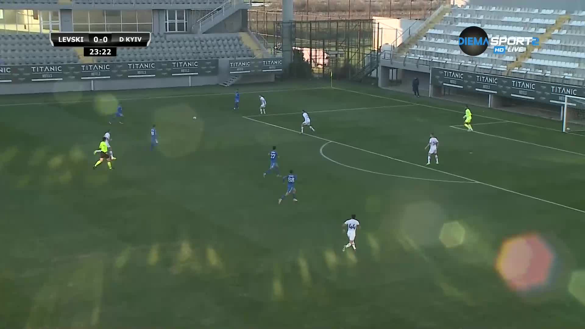 Левски - Динамо Киев 0:1 /първо полувреме/