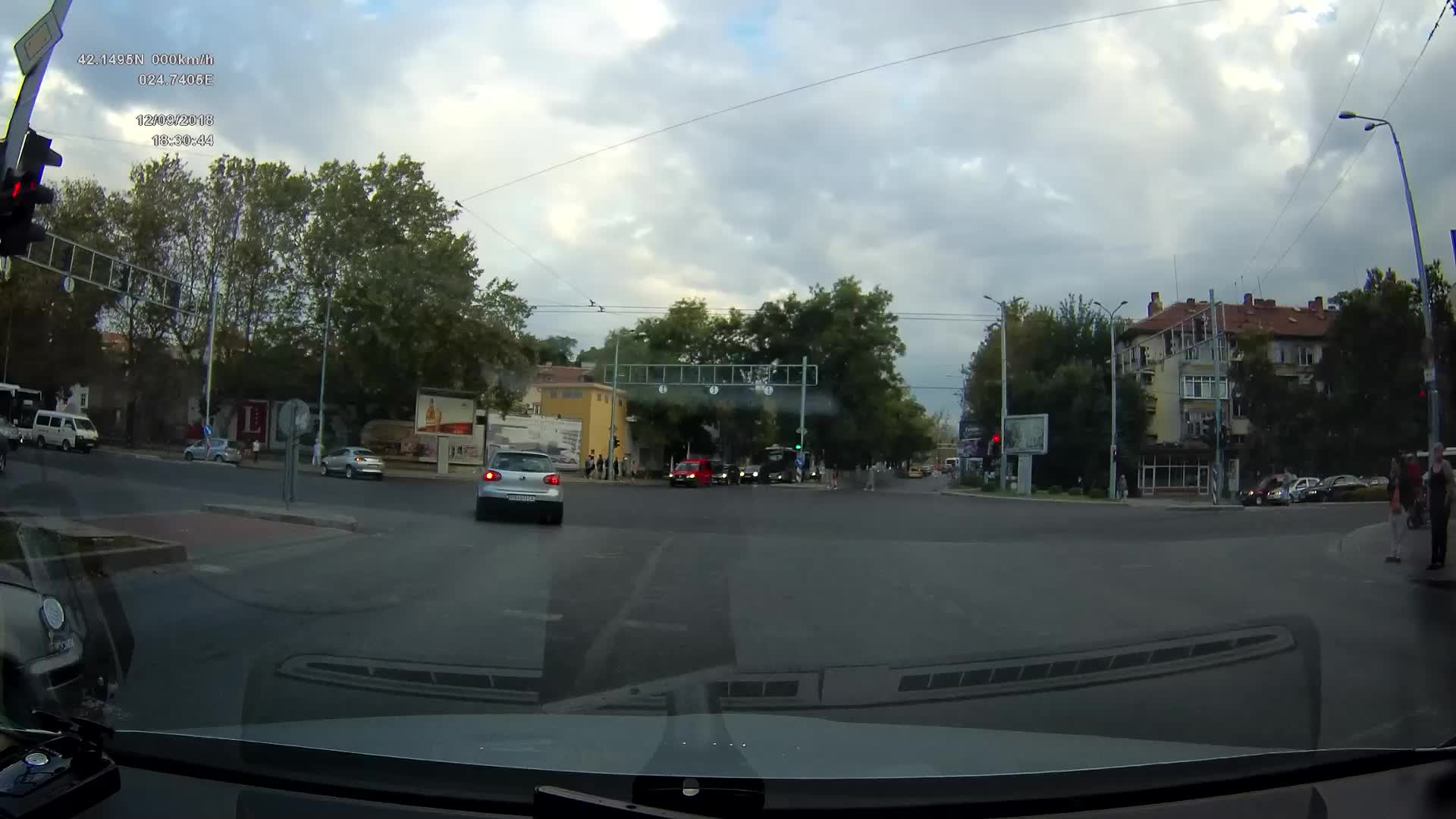 Преминаване на червен светофар