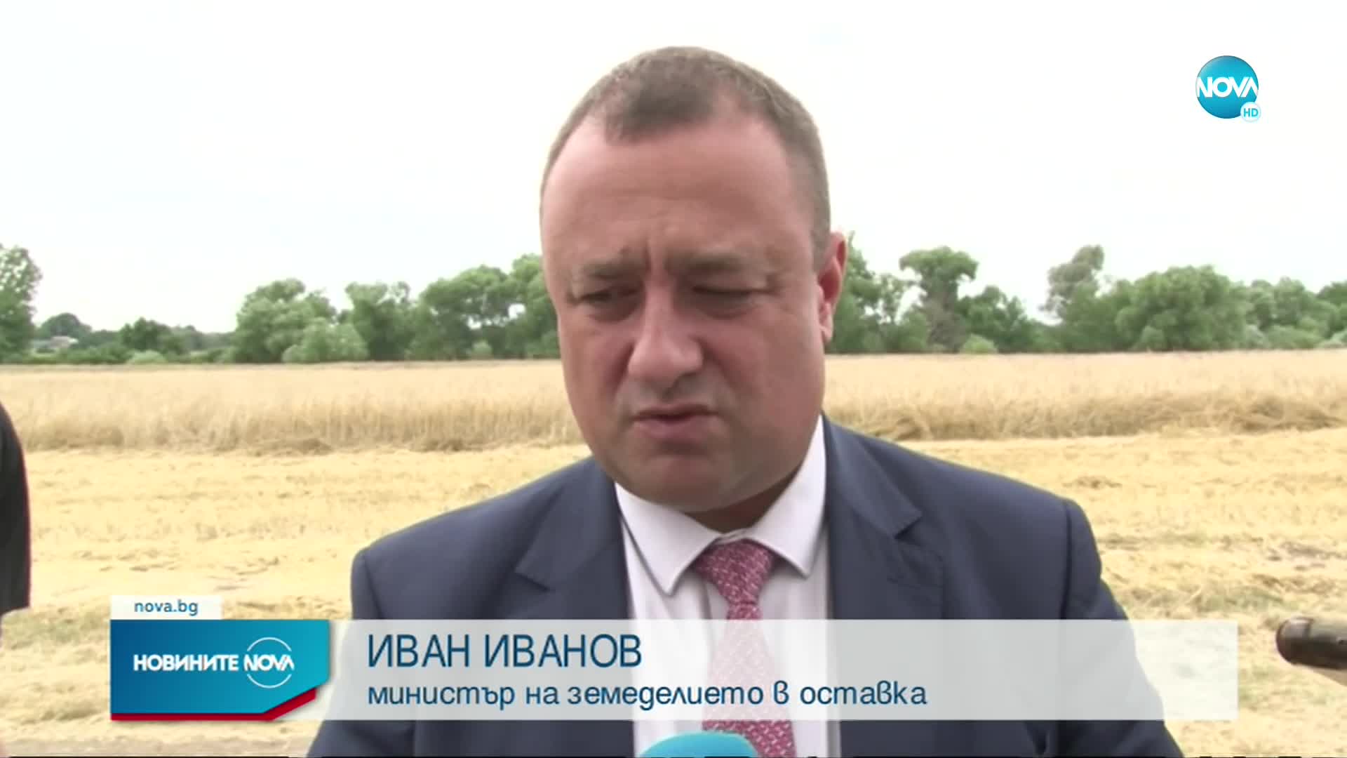 Иванов: Зърнената реколта ще бъде достатъчна