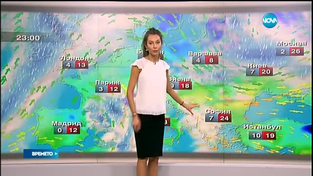 Прогноза за времето (31.03.2016 - централна)