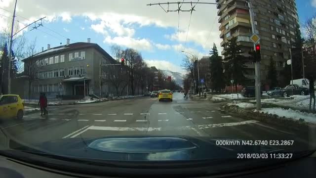 Преминаване на червен сигнал