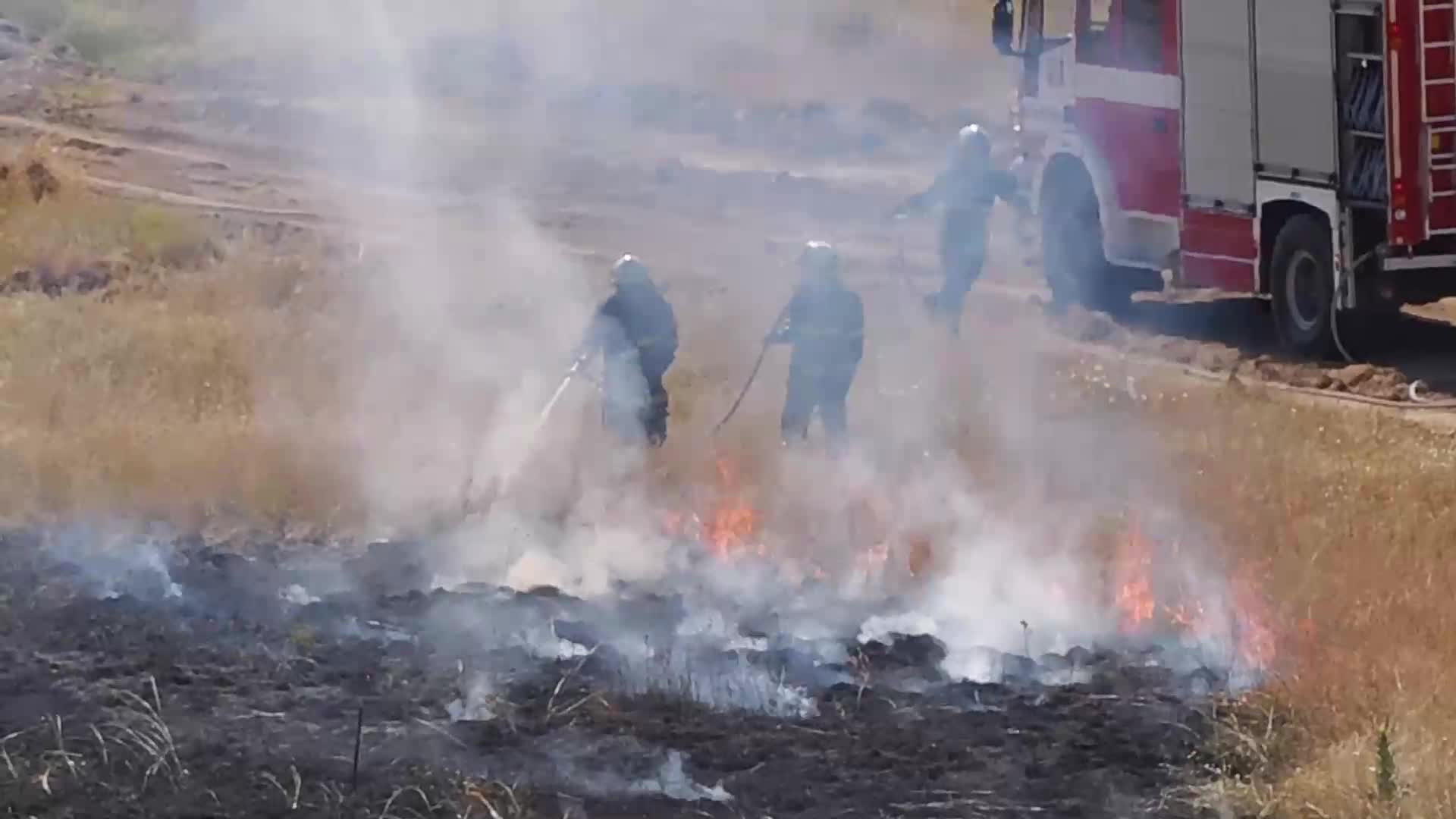 В Казанлък се проведе най-голямото учение с цел координация между институциите при гасене на пожари
