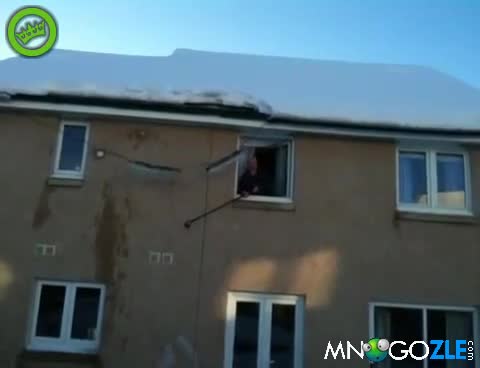 Не чистете така сняг 