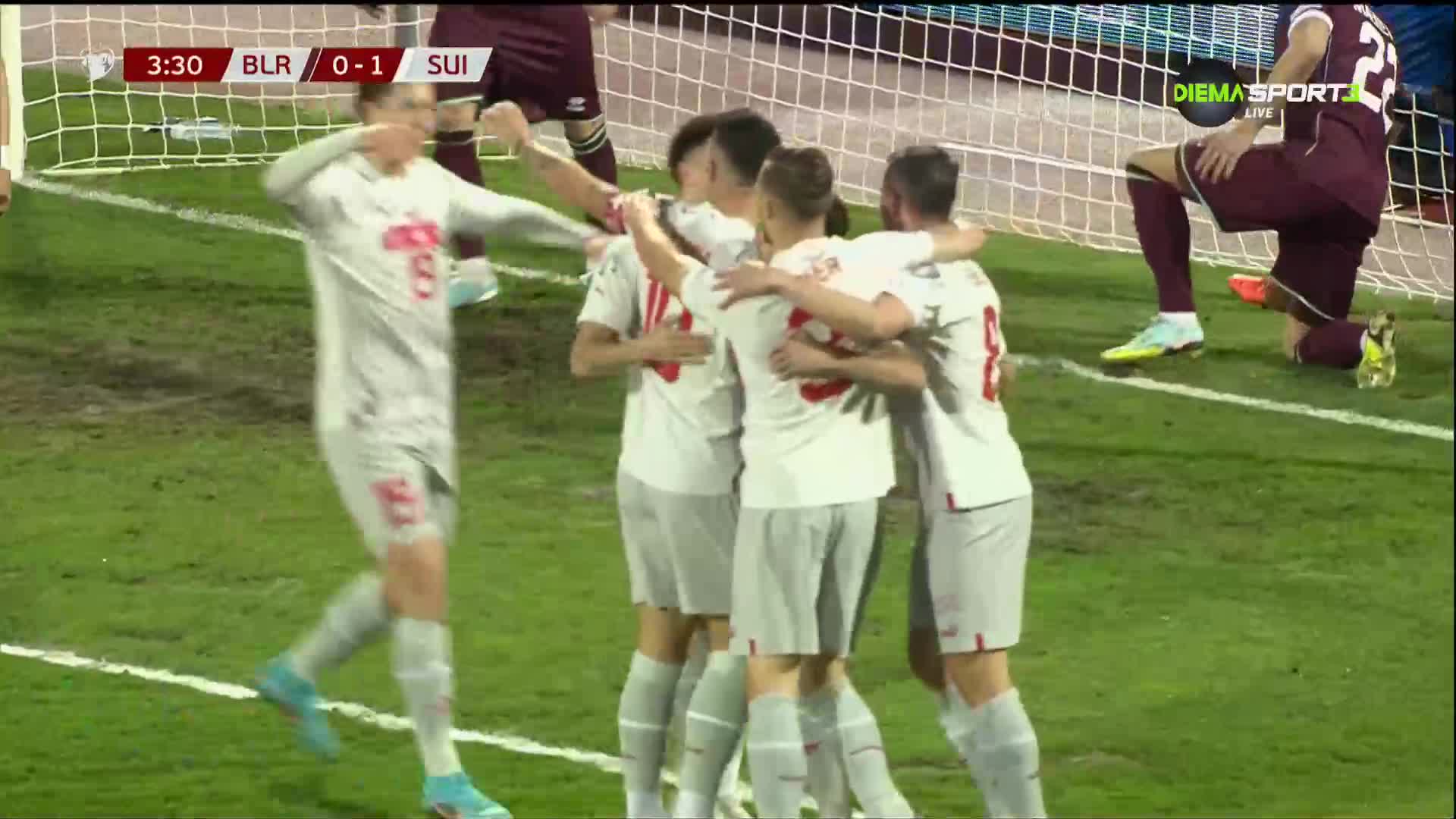 Беларус - Швейцария 0:5 /репортаж/