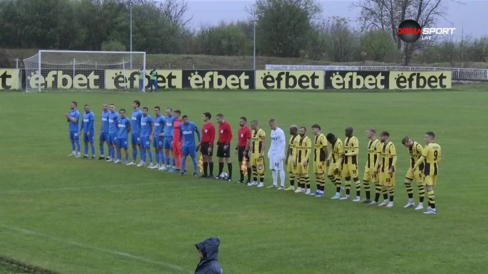 Струмска слава - Ботев Пд 0:1 /първо полувреме/