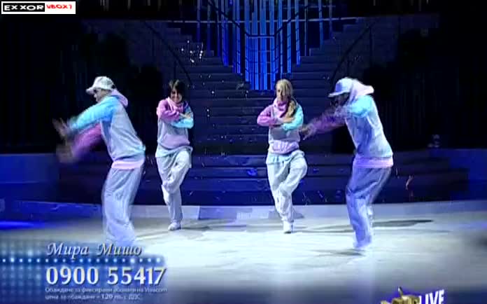 Vip Dance - Хипхоп - Зара, Мишо, Лили и Гоош 