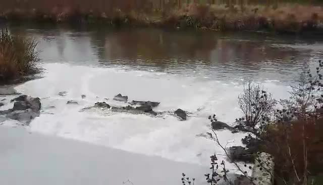 Отпадни води в р. Тунджа в гр. Ямбол