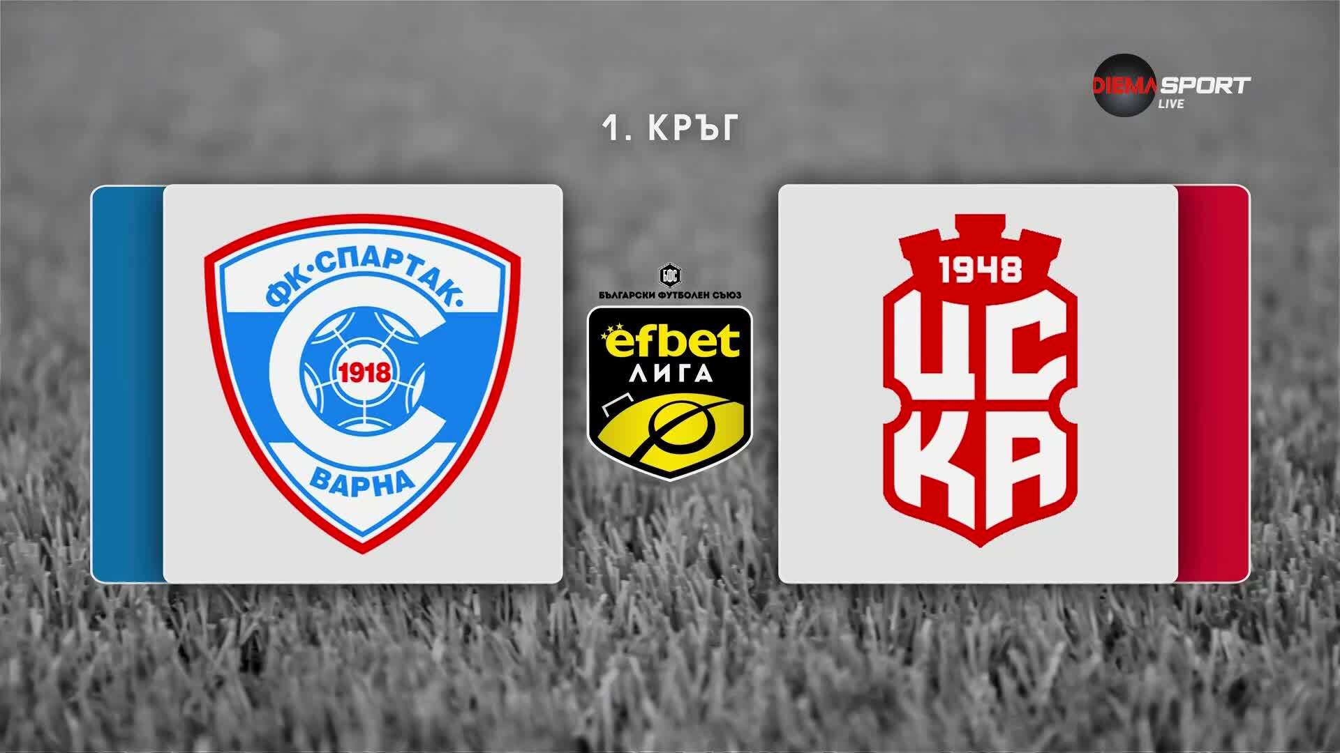 Преди кръга: Спартак Варна - ЦСКА 1948
